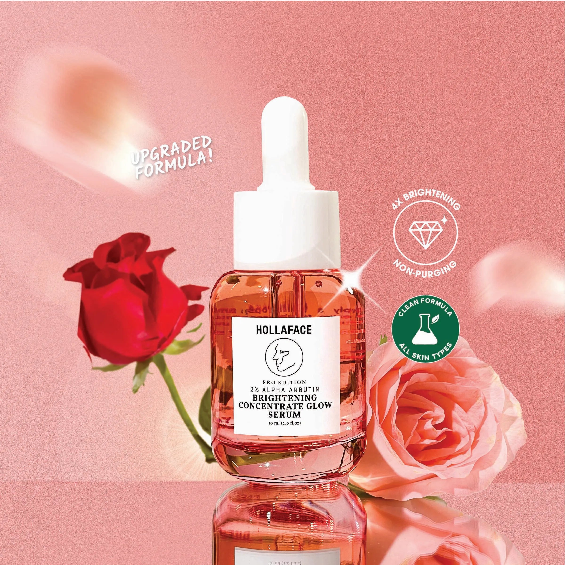 Hollaface Brightening Concentrate Glow Serum (Pro Edition)