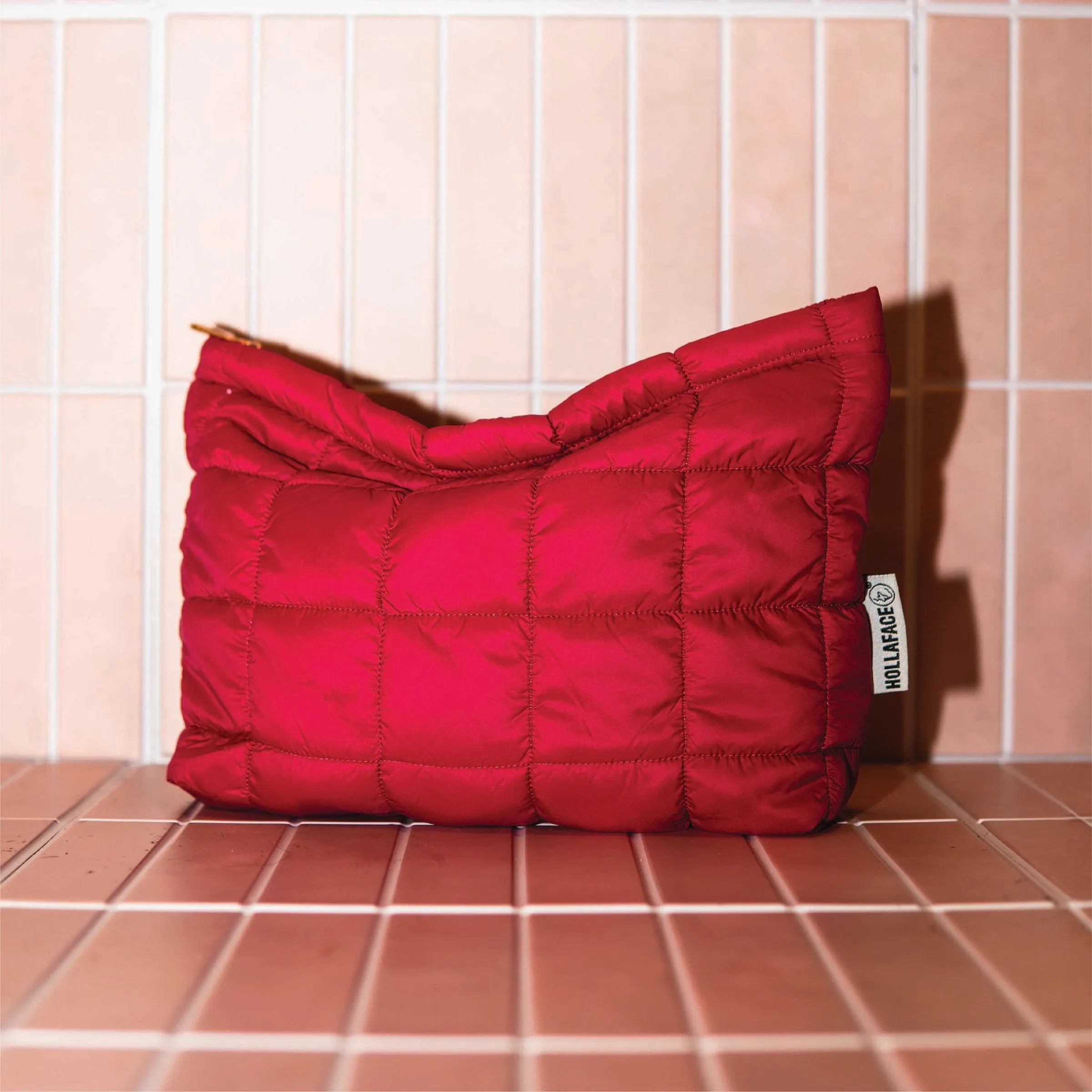 Red Puffer Skincare Magenta Bag (Limited Edition)
