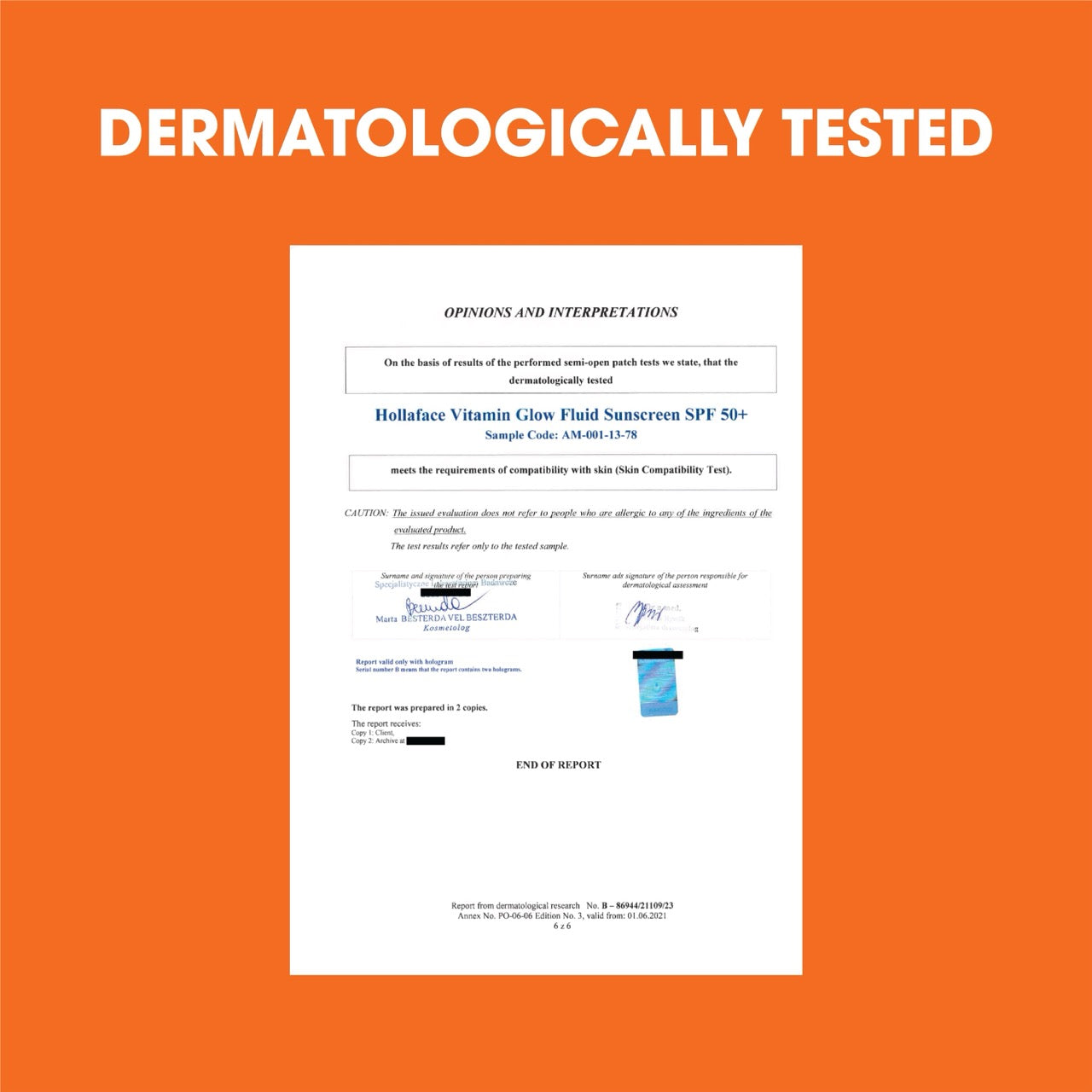 Hollaface Vitamin Glow Fluid Sunscreen SPF50+ Broad Spectrum (Blueprint Edition)