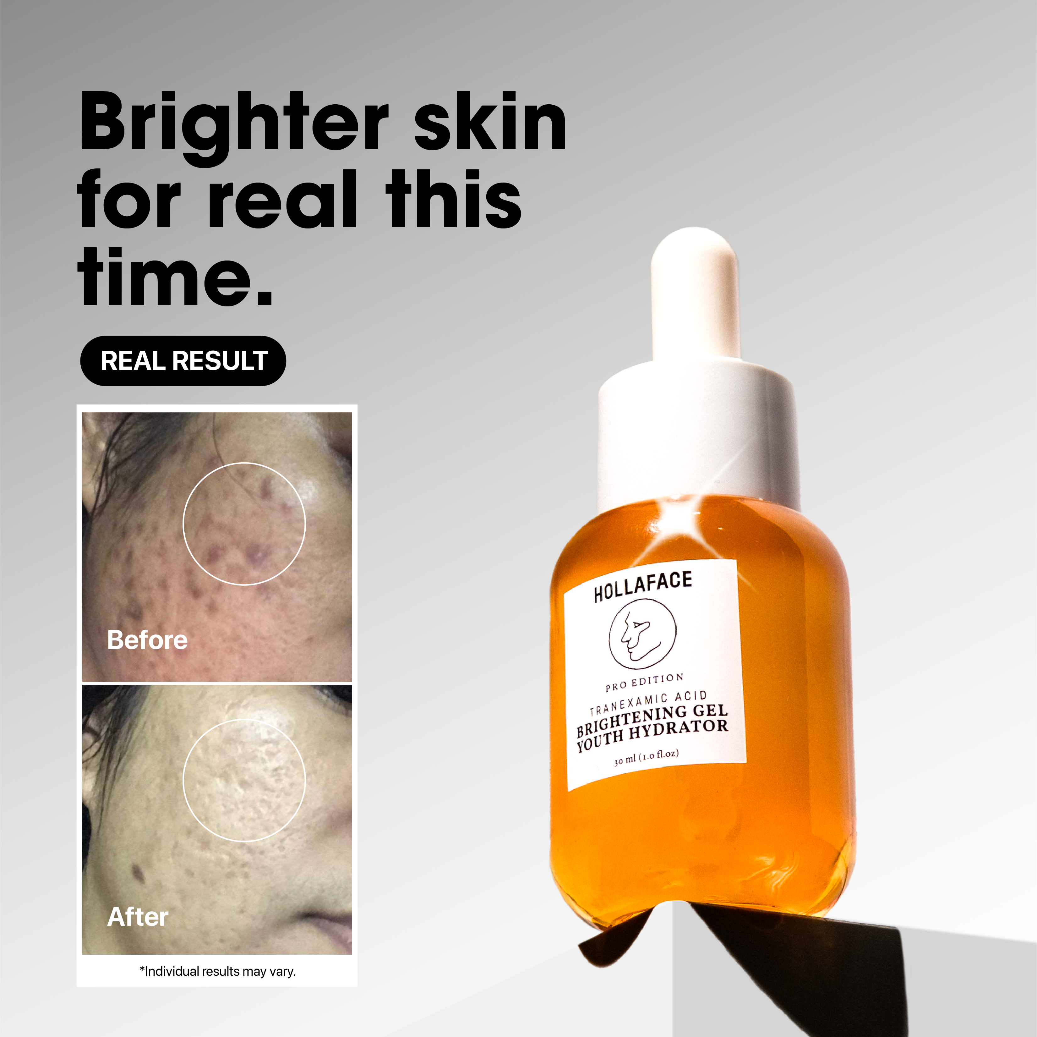 Hollaface Tranexamic Acid Brightening Gel Youth Hydrator (Pro Edition)