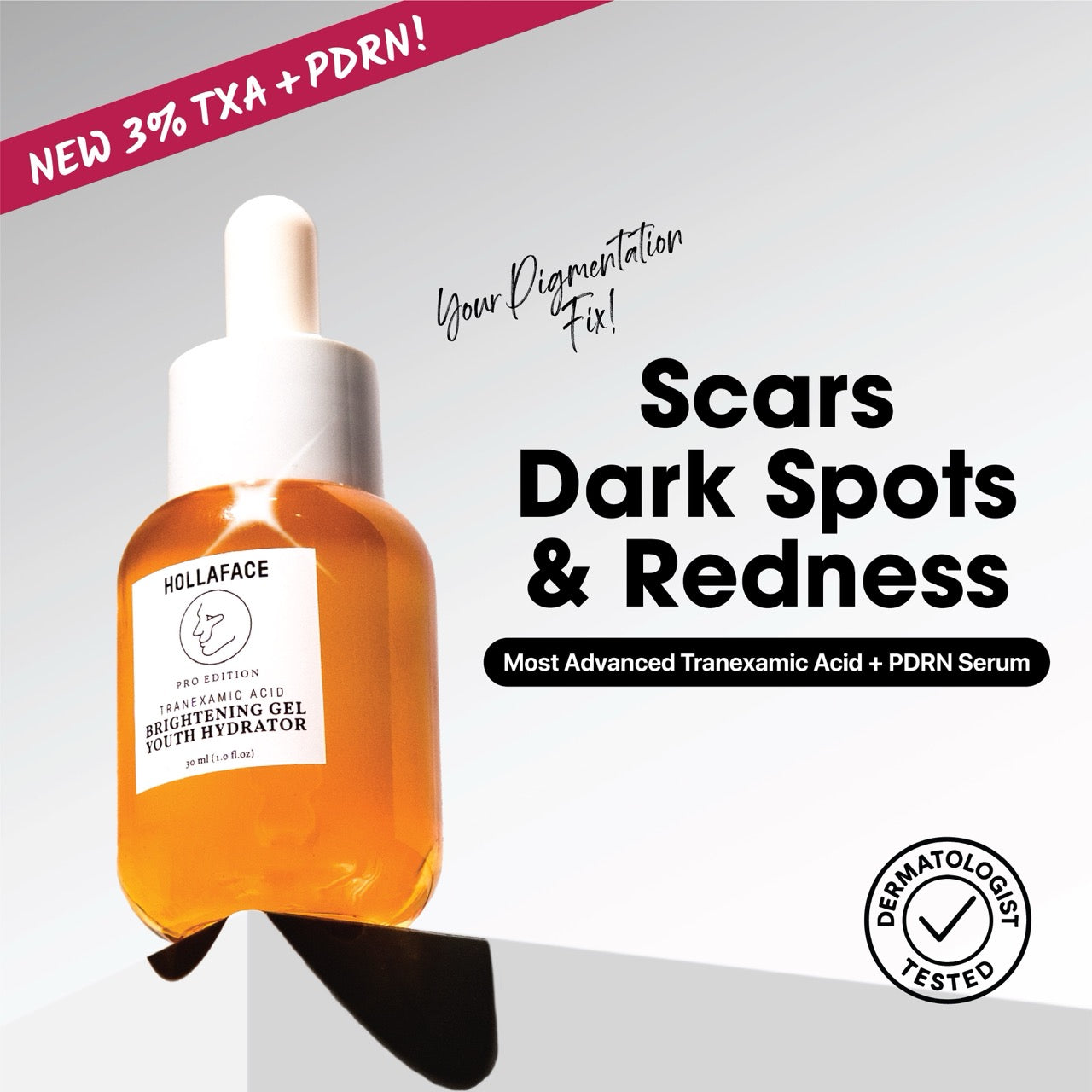 Hollaface Tranexamic Acid Brightening Gel Youth Hydrator (Pro Edition)