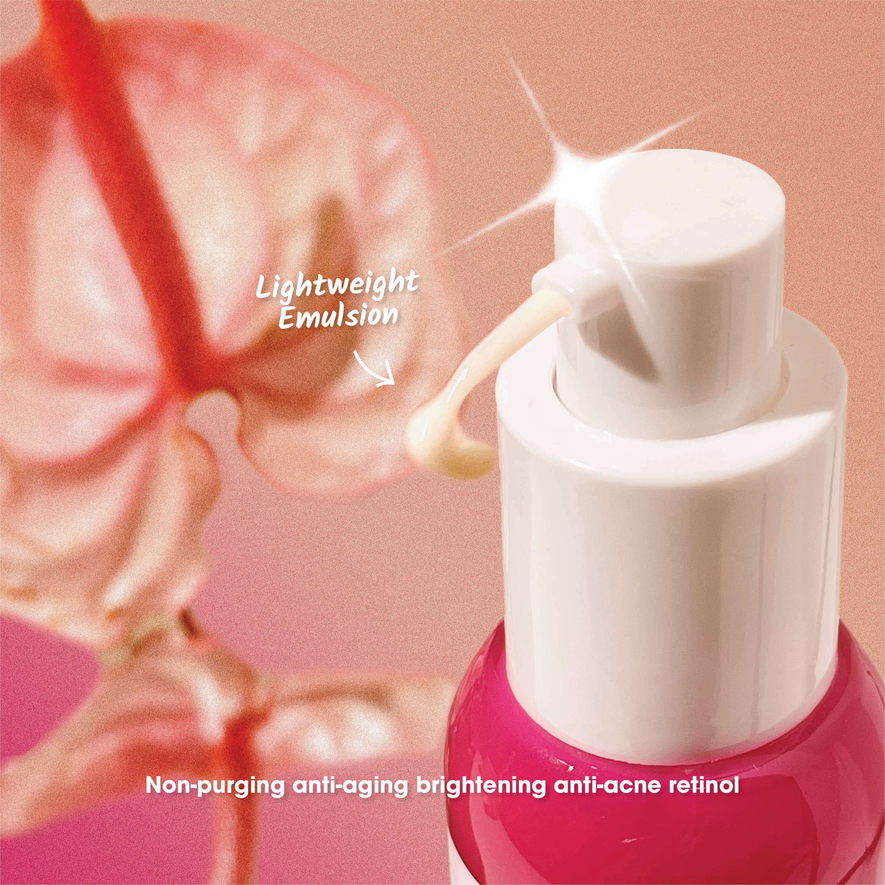 Hollaface Retinol Skin-Renewing Serum (with Bakuchiol + Peptides) (Pro Edition)