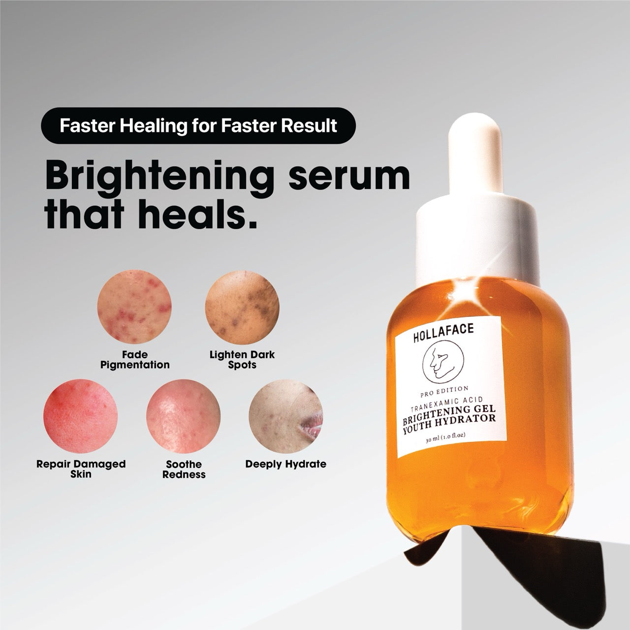 Hollaface Tranexamic Acid Brightening Gel Youth Hydrator (Pro Edition)