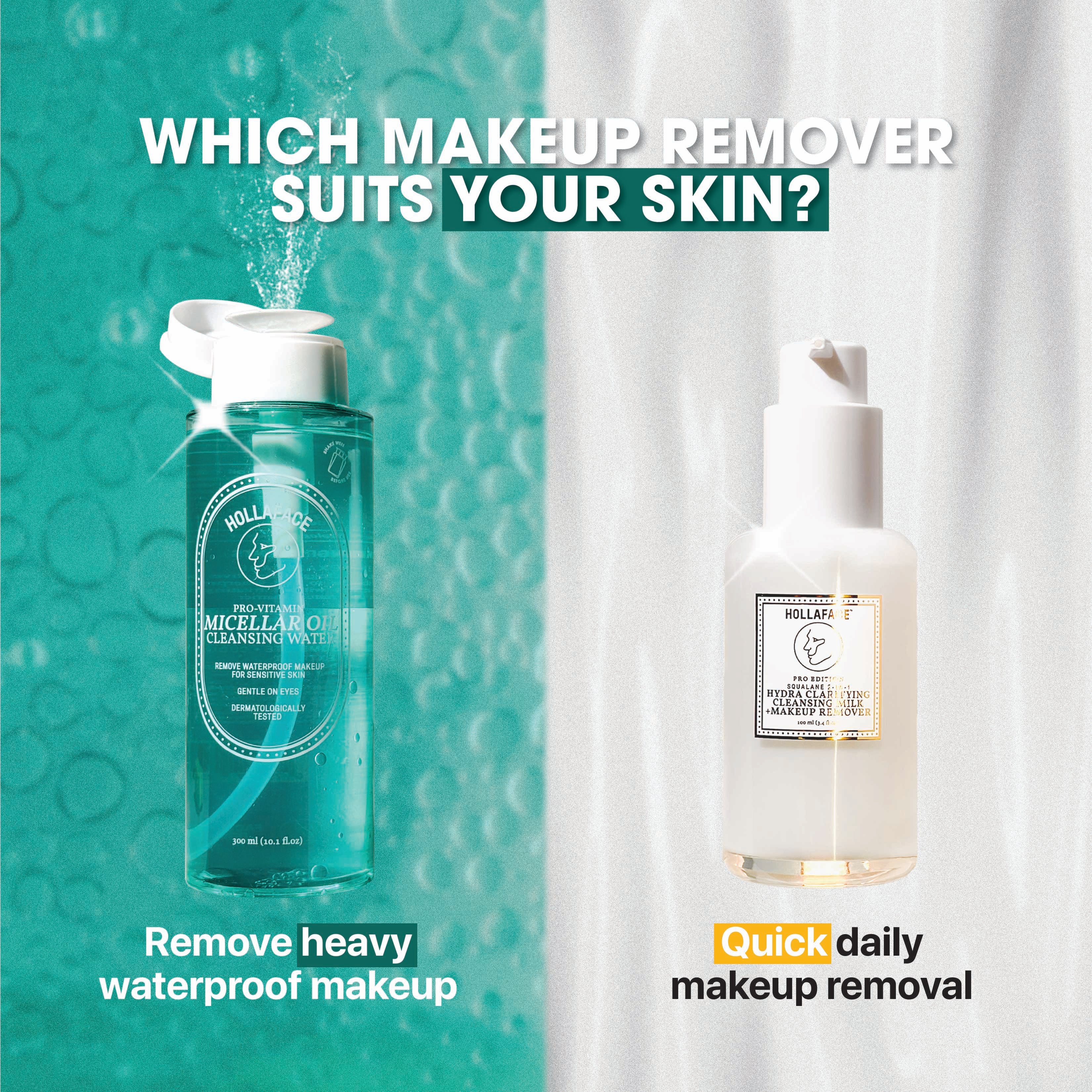 Hollaface Pro-Vitamin Micellar Oil Cleansing Water (Pro Edition)