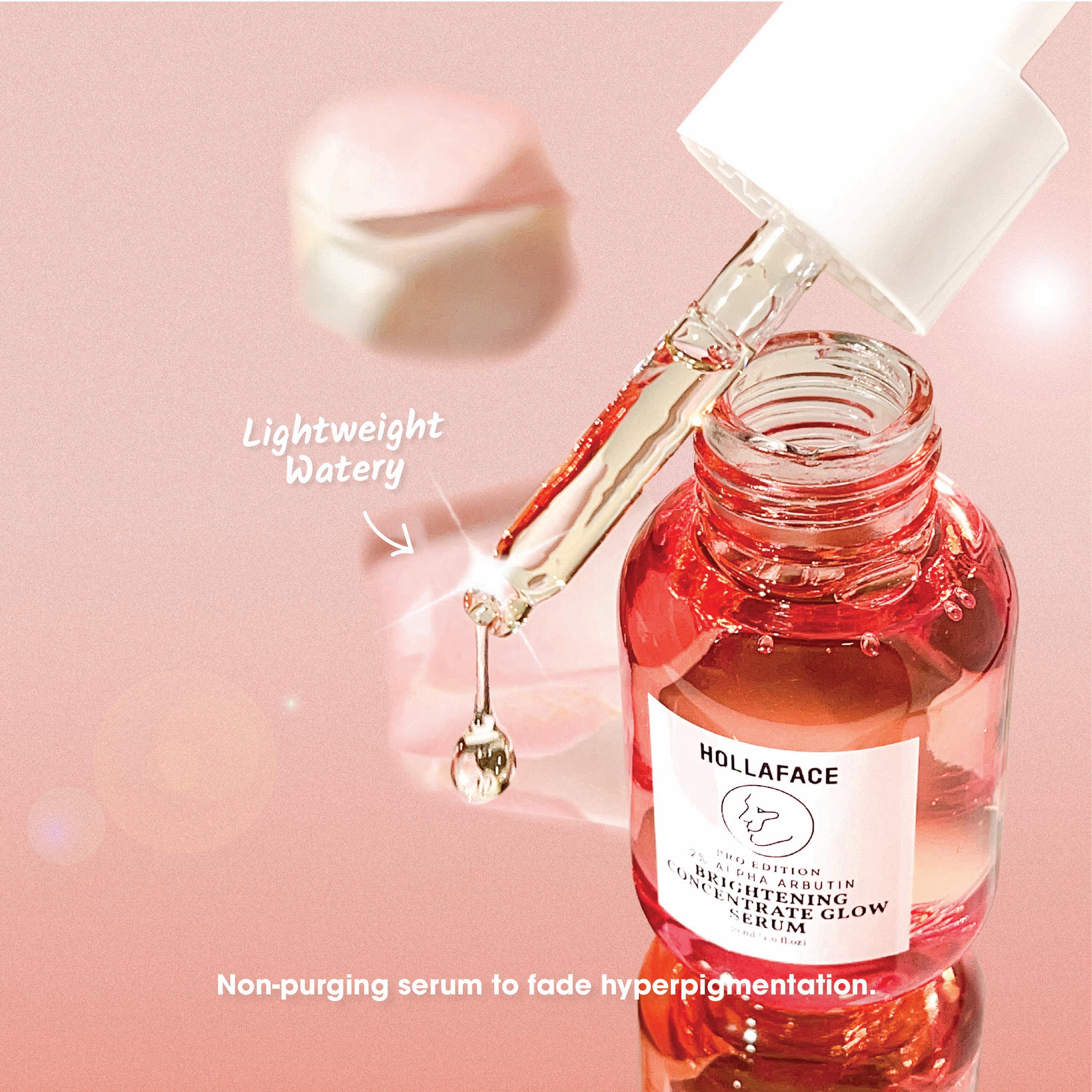 Hollaface Brightening Concentrate Glow Serum (Pro Edition)