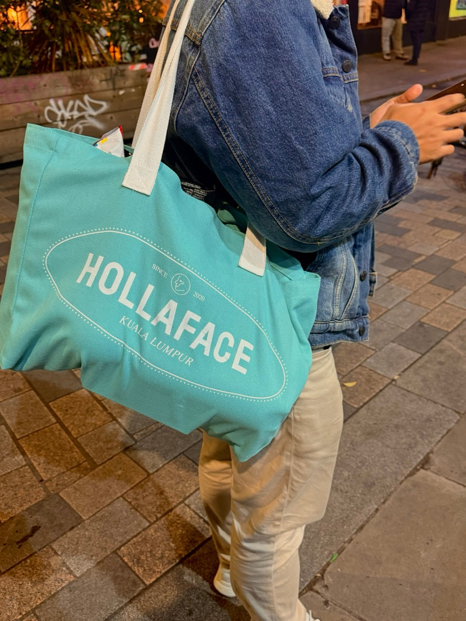 KUALA LUMPUR OVERSIZE BLUEPRINT TOTE BAG (LIMITED EDITION)