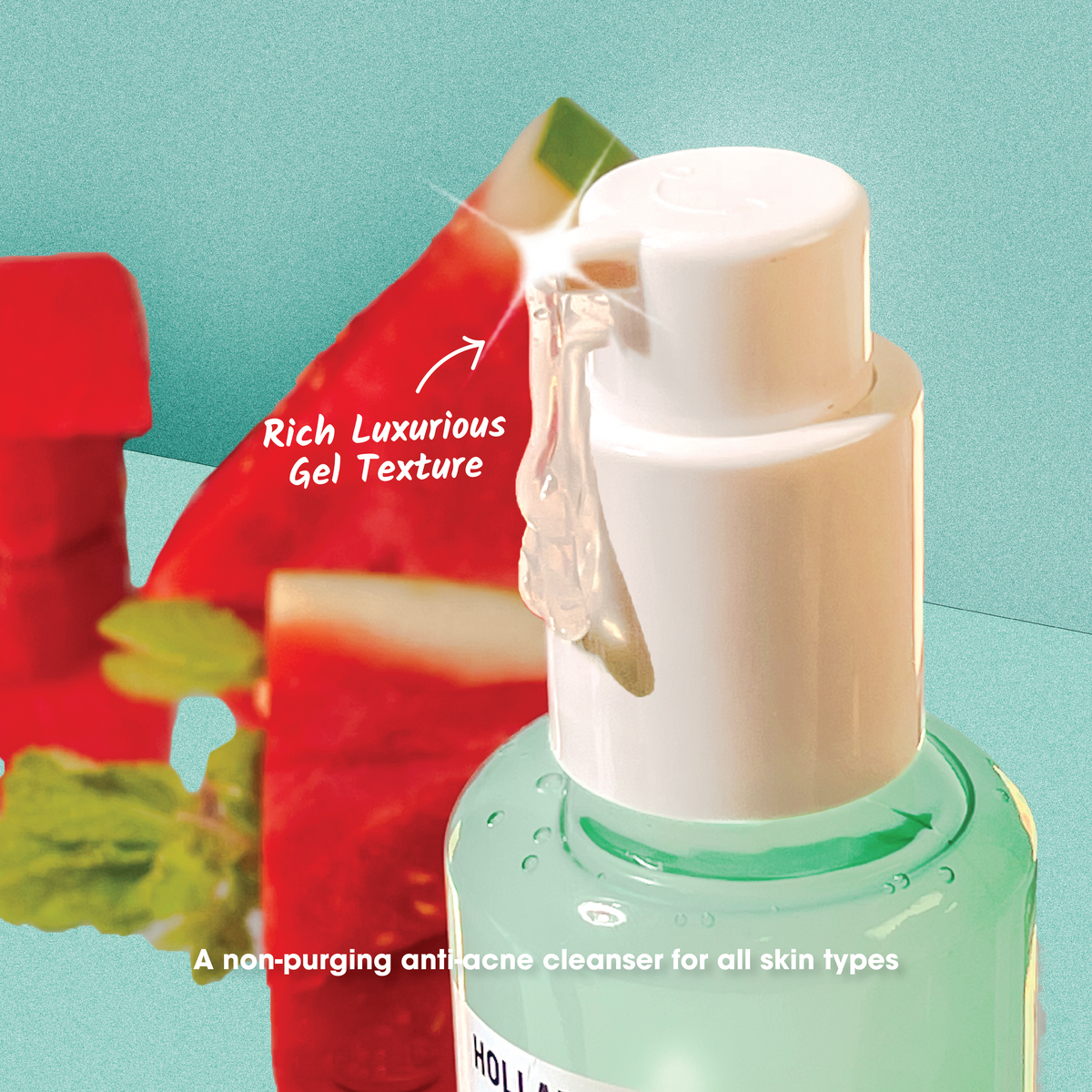 Hollaface Gentle Double Cleansing Bundle (Hollaface Refreshing Facial Cleanser + Hollaface Hydra Clarifying Cleansing Milk)