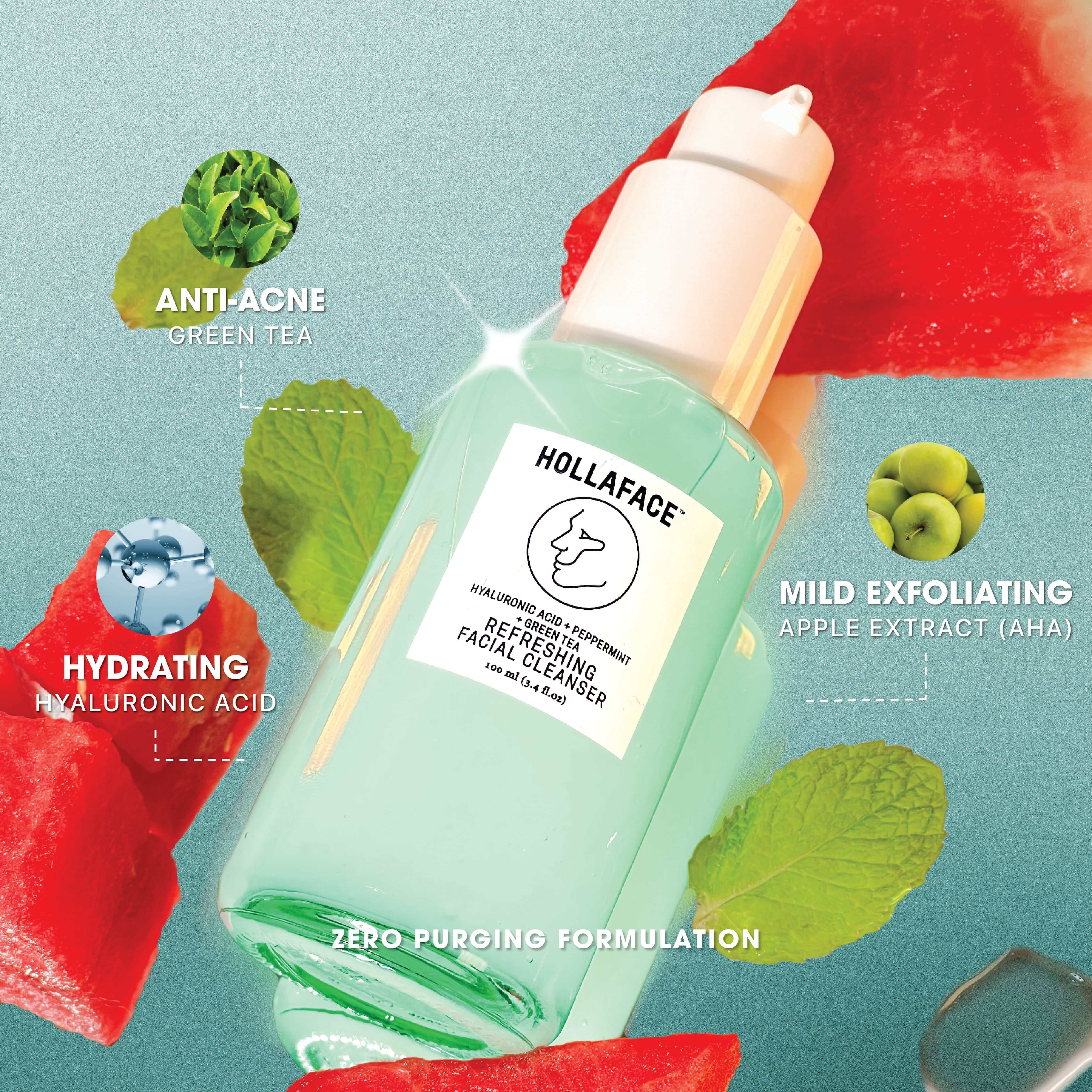 Hollaface Refreshing Facial Cleanser (Blueprint Edition)