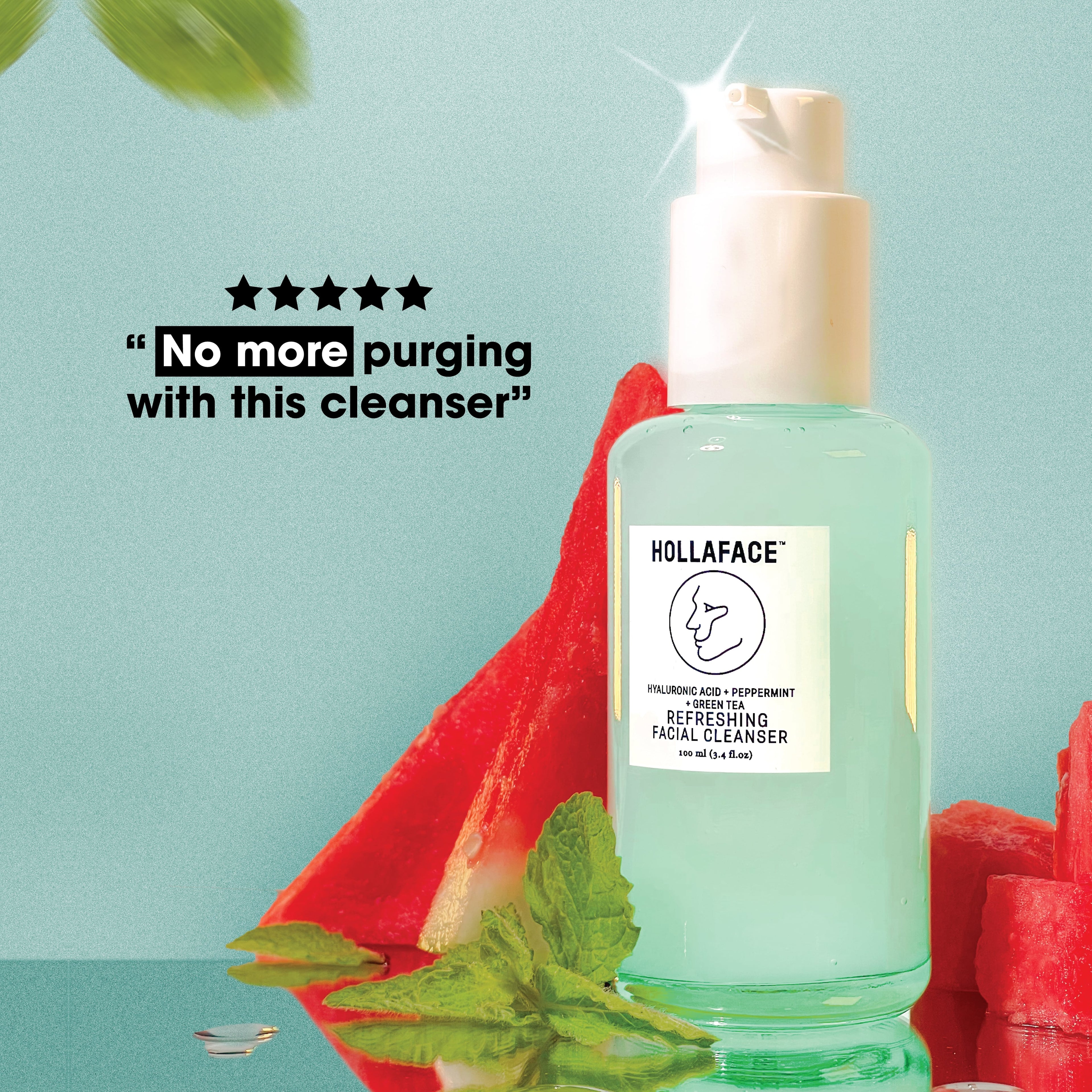 Hollaface Refreshing Facial Cleanser (Blueprint Edition)
