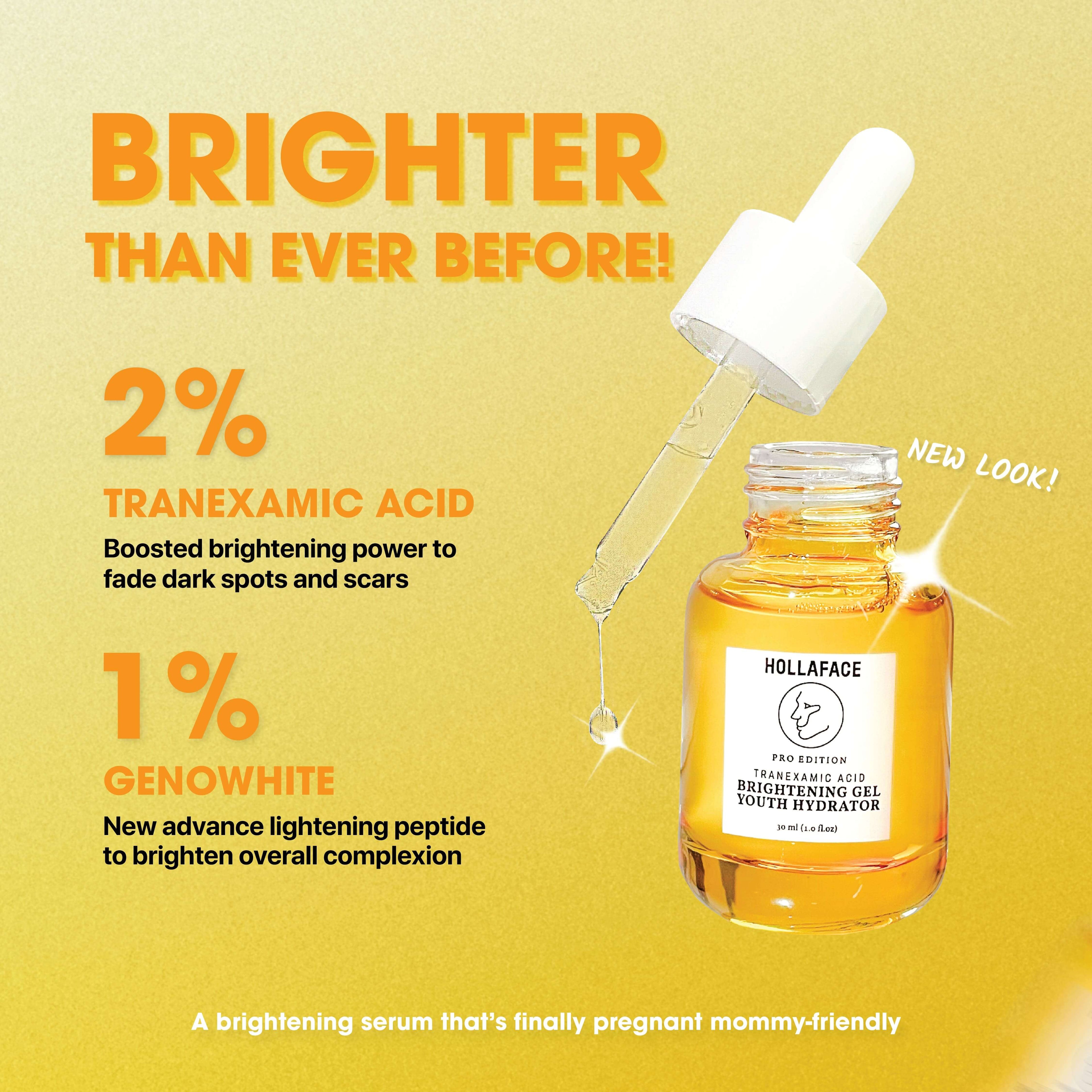 Hollaface Tranexamic Acid Brightening Gel Youth Hydrator (Pro Edition)